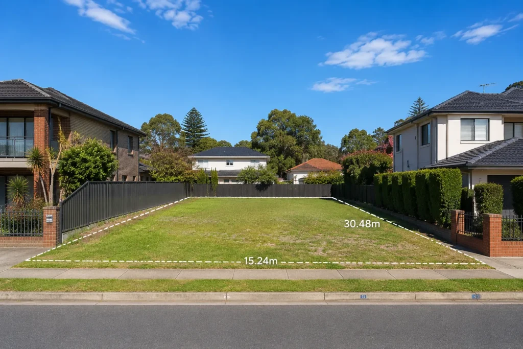 Empty Duplex Block