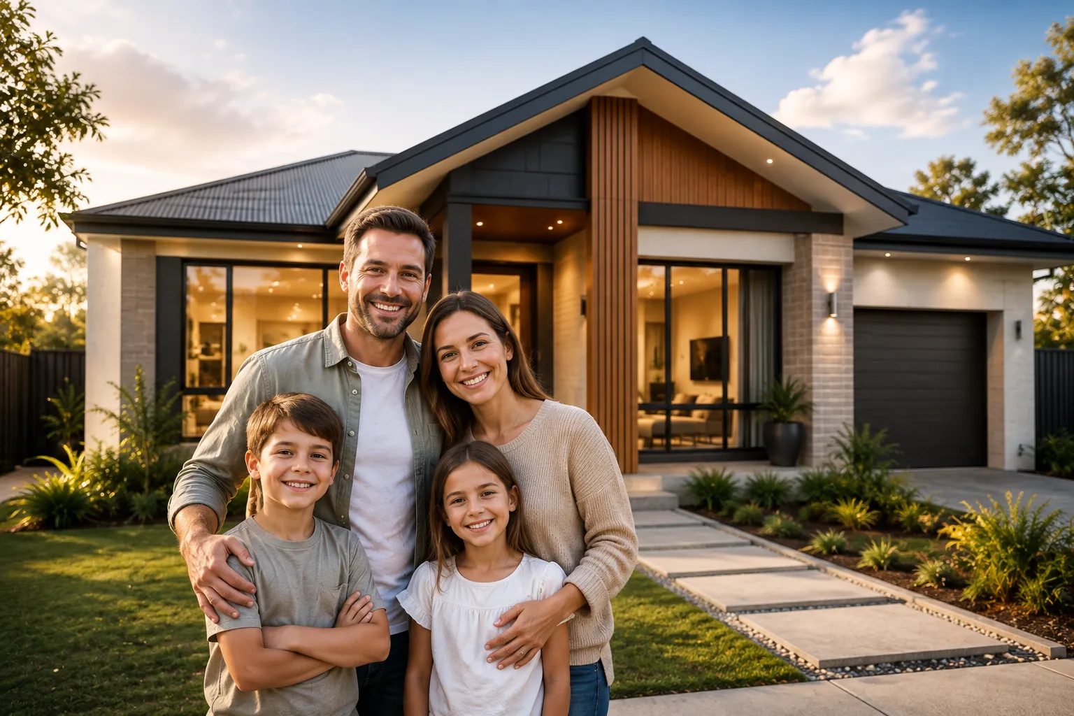 What is a semi custom built home?