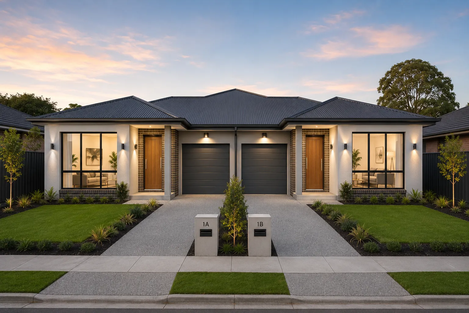 Single Storey Duplex Single Storey Duplex