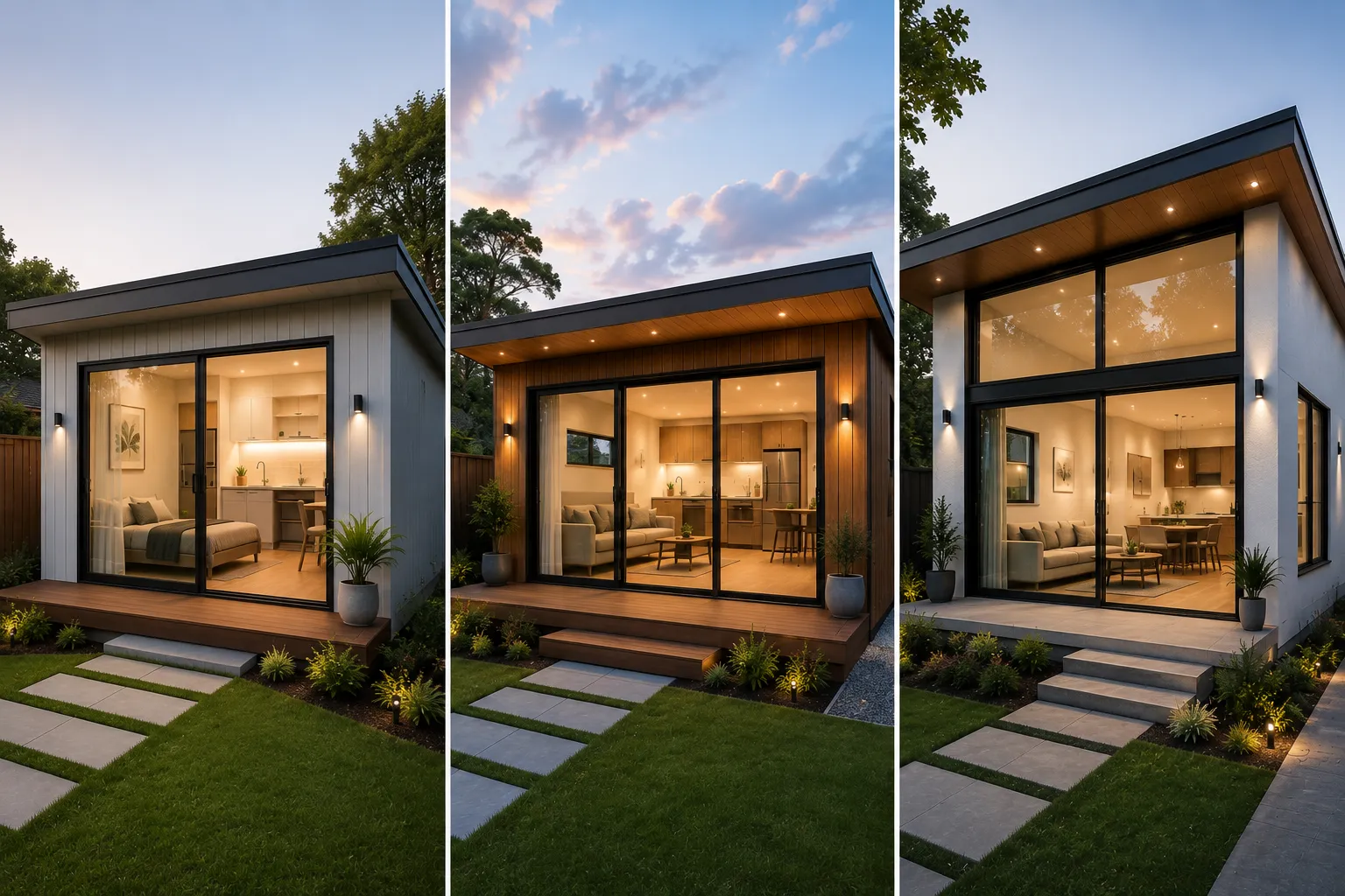 Studio, Luxury, Contemporary Granny Flats Studio, Luxury, Contemporary Granny Flats